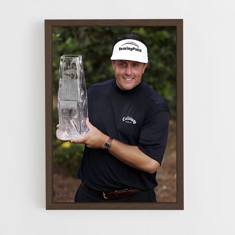 Poster Phil mickelson trophée – affiche Golf (vue 5)